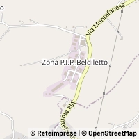 Mapa Montefano