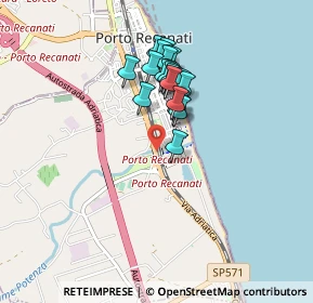 Mappa SS 16, 62017 Porto Recanati MC, Italia (0.6975)