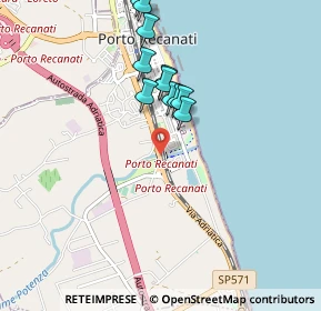 Mappa SS 16, 62017 Porto Recanati MC, Italia (0.85909)