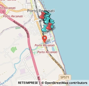 Mappa SS 16, 62017 Porto Recanati MC, Italia (0.8425)