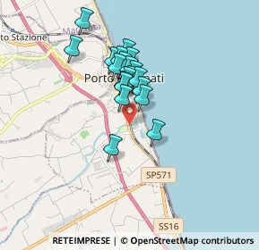 Mappa SS 16, 62017 Porto Recanati MC, Italia (1.314)