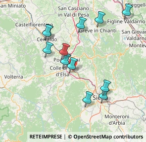 Mappa Via Romana, 53036 Poggibonsi SI, Italia (15.54083)