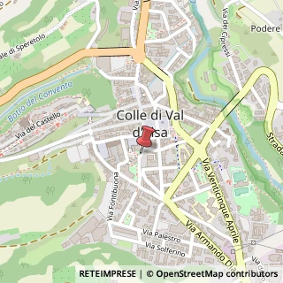Mappa Via Guglielmo Oberdan, 32, 53034 Colle di Val d'Elsa, Siena (Toscana)