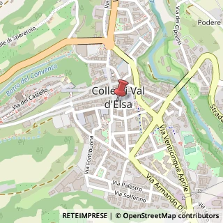Mappa Piazza Arnolfo di Cambio, 32, 53034 Colle di Val d'Elsa, Siena (Toscana)