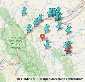 Mappa SP2, 62021 Apiro MC, Italia (8.4955)