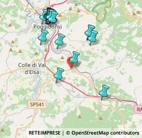 Mappa SP del Castello di Stagg, 53036 Staggia , Italia (4.692)