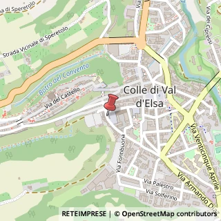 Mappa Piazza Sant'Agostino, 9, 53034 Colle di Val d'Elsa, Siena (Toscana)