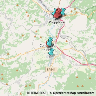 Mappa Via Usimbardi, 53034 Colle di Val D'Elsa SI, Italia (4.395)