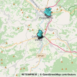 Mappa Via Usimbardi, 53034 Colle di Val D'Elsa SI, Italia (2.42071)