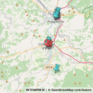 Mappa Vicolo dei Bagni, 53034 Colle di Val d'Elsa SI, Italia (3.52308)