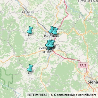 Mappa Via Veneto, 53034 Colle di Val D'elsa SI, Italia (3.54455)