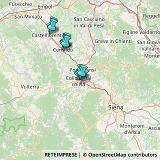 Mappa Via Veneto, 53034 Colle di Val D'elsa SI, Italia (12.93917)