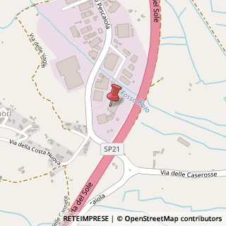 Mappa Zona Industriale, 54/56, 52041 Civitella in Val di Chiana, Arezzo (Toscana)
