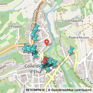 Mappa Via Antonio Gramsci, 53034 Colle di Val d'Elsa SI, Italia (0.2415)