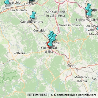 Mappa Via Antonio Gramsci, 53034 Colle di Val d'Elsa SI, Italia (27.71)