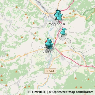 Mappa Via Antonio Gramsci, 53034 Colle di Val d'Elsa SI, Italia (3.39273)