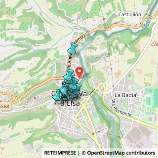 Mappa Via Antonio Gramsci, 53034 Colle di Val d'Elsa SI, Italia (0.3225)