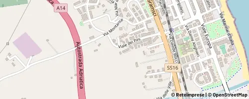 Mappa Porto Recanati