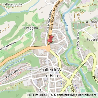 Mappa Via gramsci 26, 53034 Colle di Val d'Elsa, Siena (Toscana)