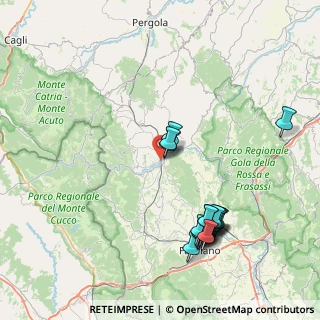Mappa Strada Provinciale 360 Arceviese, 60041 Sassoferrato AN, Italia (9.2305)