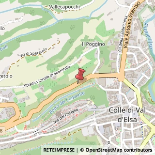 Mappa Via Ferdinando Livini, 10, 53034 Colle di Val d'Elsa, Siena (Toscana)