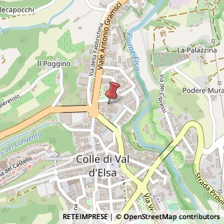 Mappa Via Antonio Gramsci, 41, 53034 Colle di Val d'Elsa, Siena (Toscana)