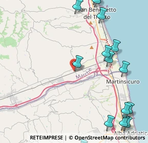 Mappa Via Guido Rossa, 63076 Centobuchi AP, Italia (6.28938)