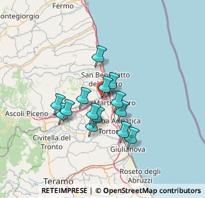 Mappa II Traversa, 63076 Monteprandone AP, Italia (10.48429)