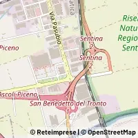 Map San Benedetto del Tronto