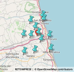 Mappa Frazione di, 63076 Centobuchi AP, Italia (5.68167)
