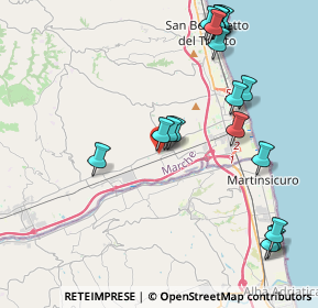 Mappa Frazione di, 63076 Centobuchi AP, Italia (4.91278)