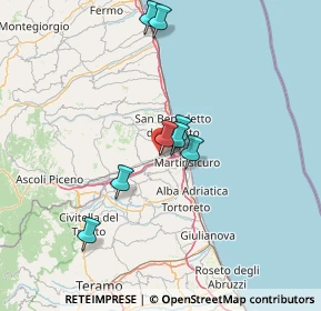 Mappa Frazione di, 63076 Centobuchi AP, Italia (22.88167)