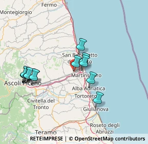 Mappa Frazione di, 63076 Centobuchi AP, Italia (15.95667)