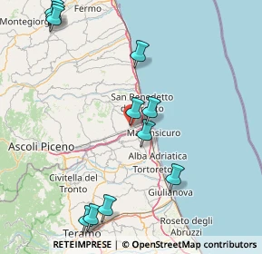 Mappa Via Giuseppe Mazzini, 63076 Centobuchi AP, Italia (19.85636)