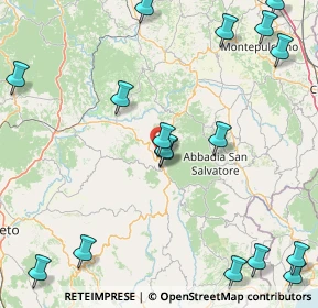 Mappa Terre Gialle, 58033 Castel del Piano GR, Italia (24.28176)