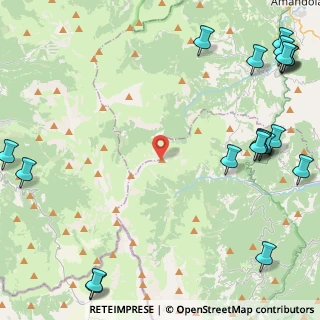 Mappa Monte Sibilla, 63087 Comunanza AP, Italia (7.2795)