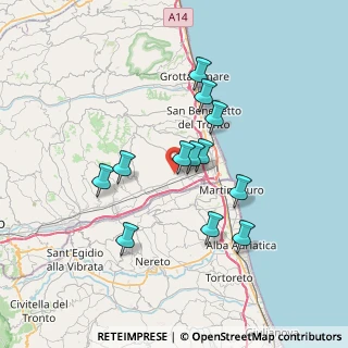 Mappa Via XX Settembre, 63076 Centobuchi AP, Italia (6.25833)