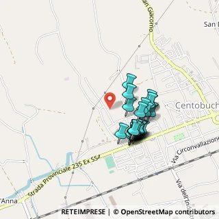 Mappa Via XX Settembre, 63076 Centobuchi AP, Italia (0.3712)