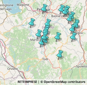 Mappa SP 100, 06050 Collazzone PG, Italia (15.4225)
