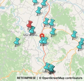 Mappa SP 100, 06050 Collazzone PG, Italia (9.4585)