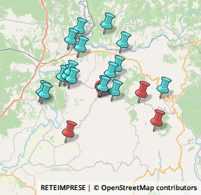 Mappa Via Circonvallazione, 58044 Cinigiano GR, Italia (6.5775)