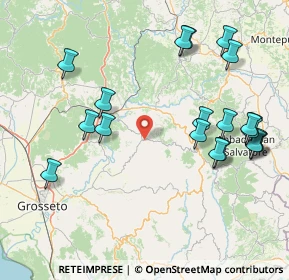 Mappa Via Circonvallazione, 58044 Cinigiano GR, Italia (19.3455)