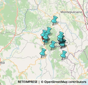 Mappa Via Orazio Imberciadori, 58033 Castel del Piano GR, Italia (9.0825)