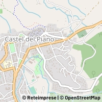 Kort Castel del Piano