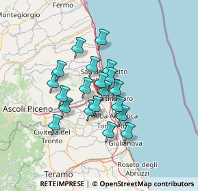 Mappa 63033 Monteprandone AP, Italia (10.4)