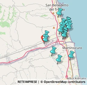 Mappa Via Amendola, 63076 Centobuchi AP, Italia (3.87706)