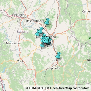 Mappa Via XX Settembre, 06036 Montefalco PG, Italia (5.2)