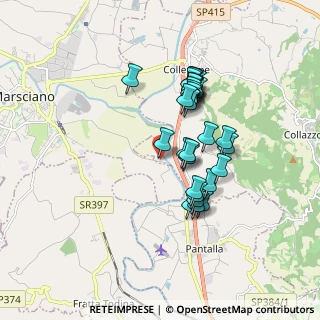 Mappa Via Barca di Piedicolle, 06050 Collazzone PG, Italia (1.55)