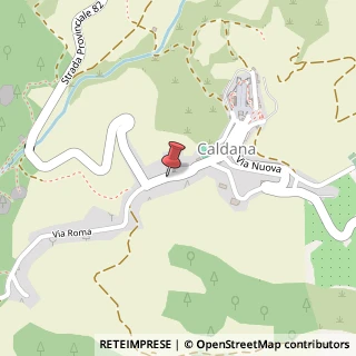 Mappa Via Emilio Alessandrini, 58023 Caldana GR, Italia, 58023 Gavorrano, Grosseto (Toscana)