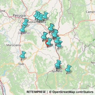 Mappa Via Porta Camiano, 06036 Montefalco PG, Italia (14.089)